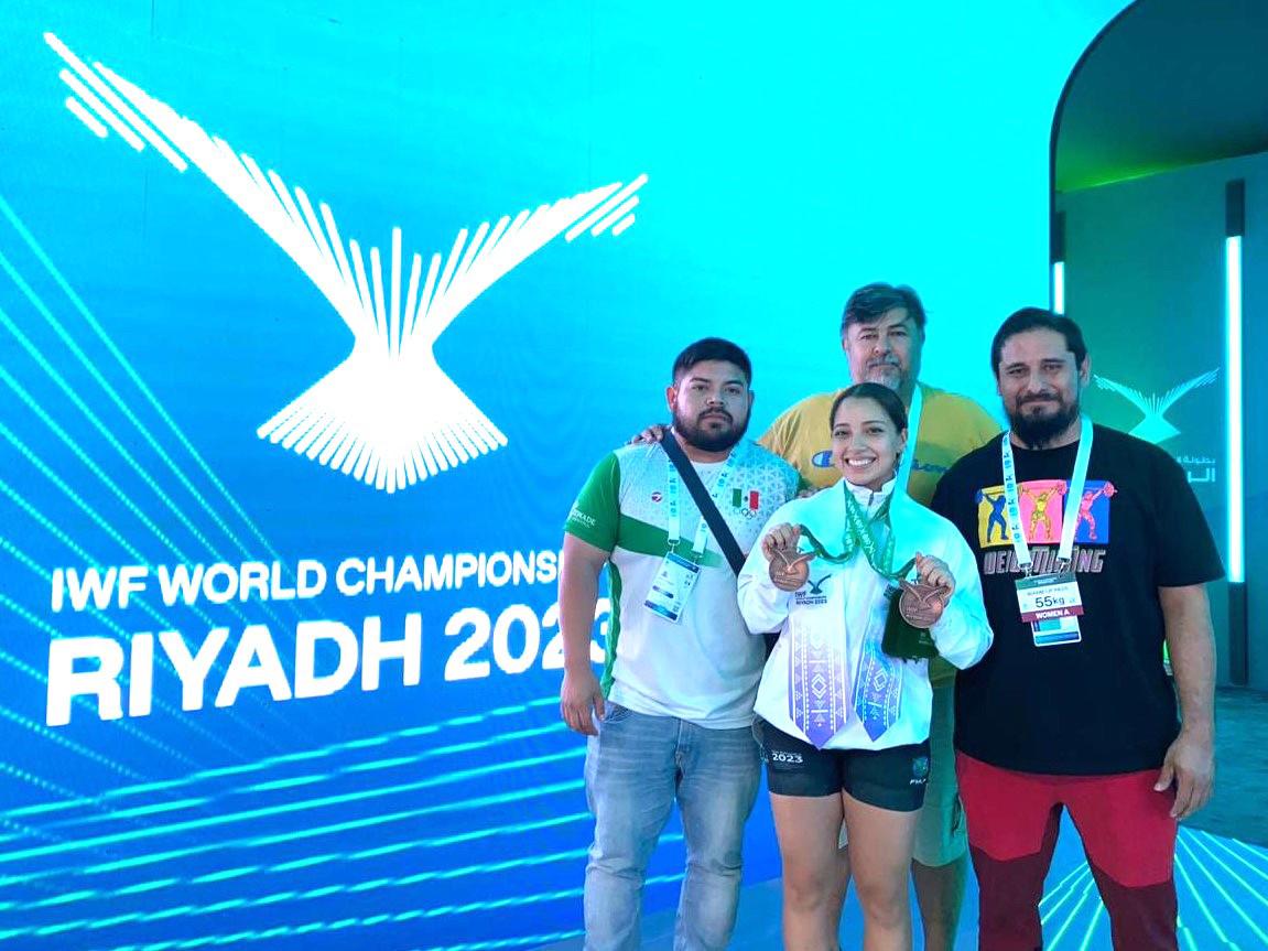 $!Irene Borrego obtiene dos bronces en Mundial de Halterofilia