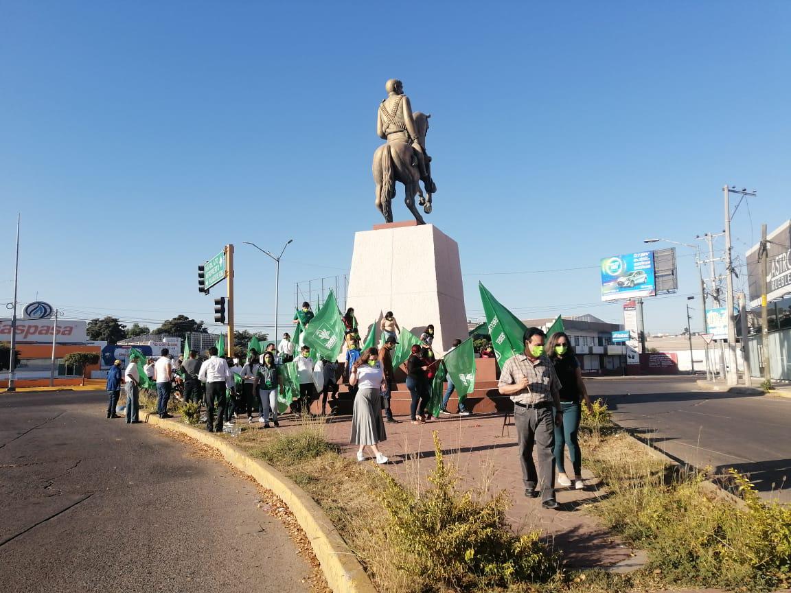 $!Tomás Saucedo Carreño, del Verde, arranca campaña por la Gubernatura