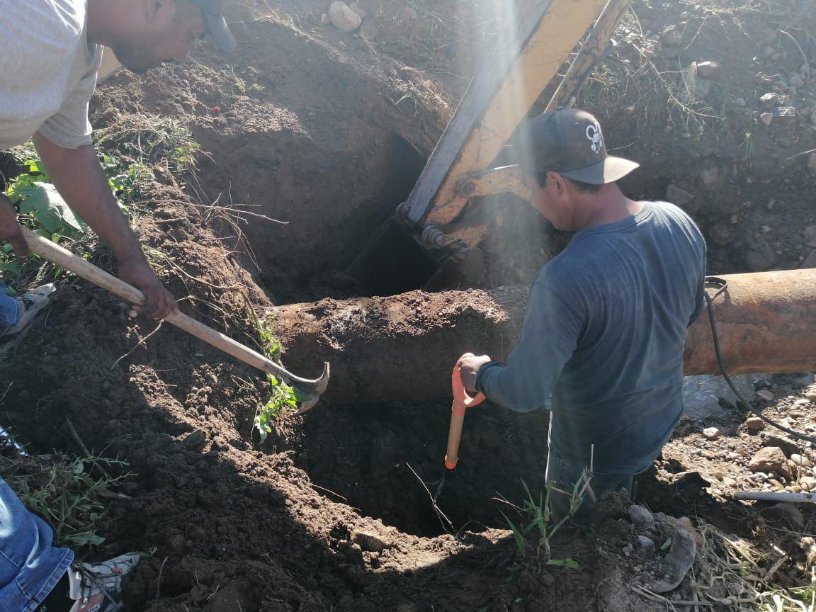 Se restablece el servicio de agua potable en Escuinapa