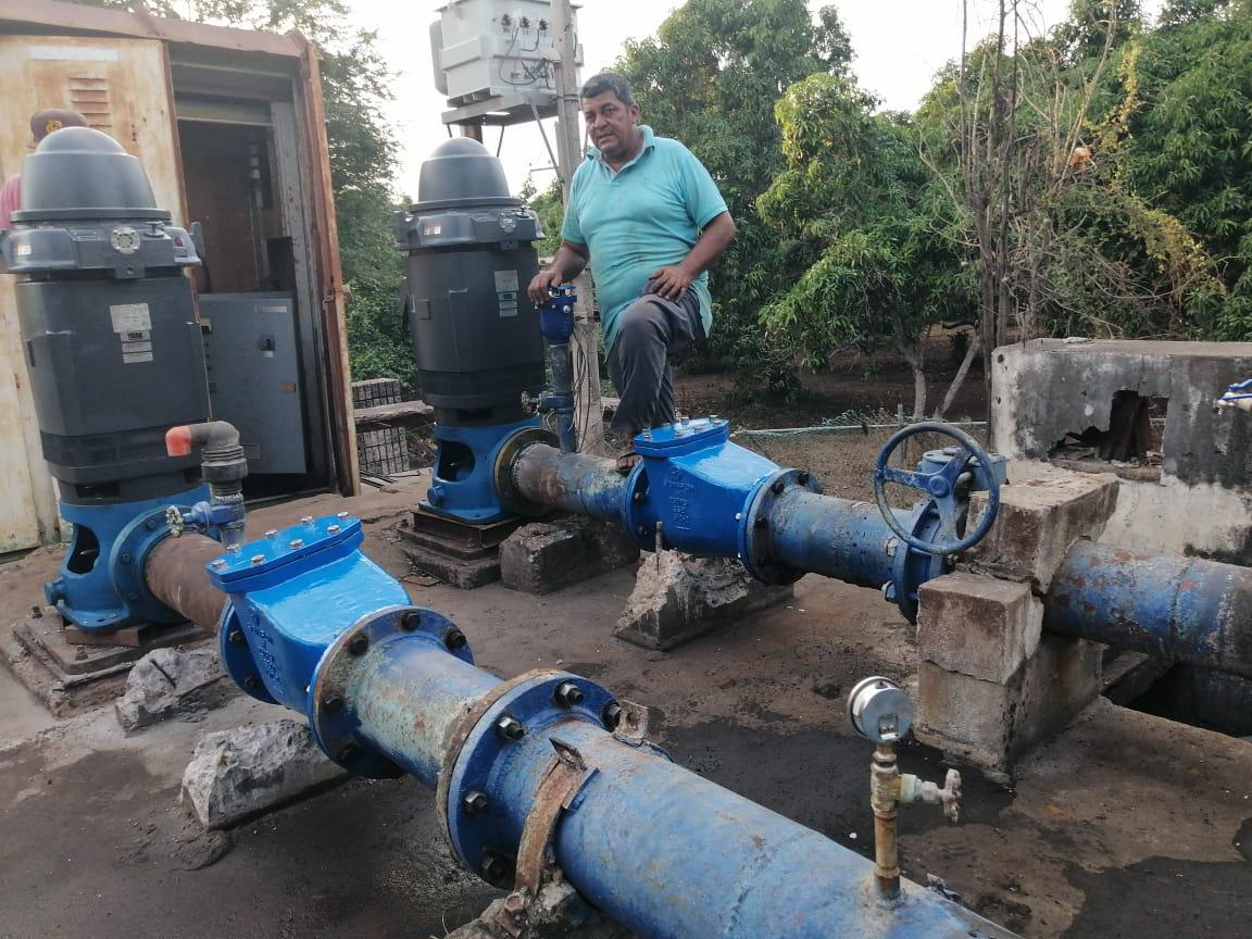$!Colocados los equipos, esperan en Escuinapa tener suministro de agua potable este viernes