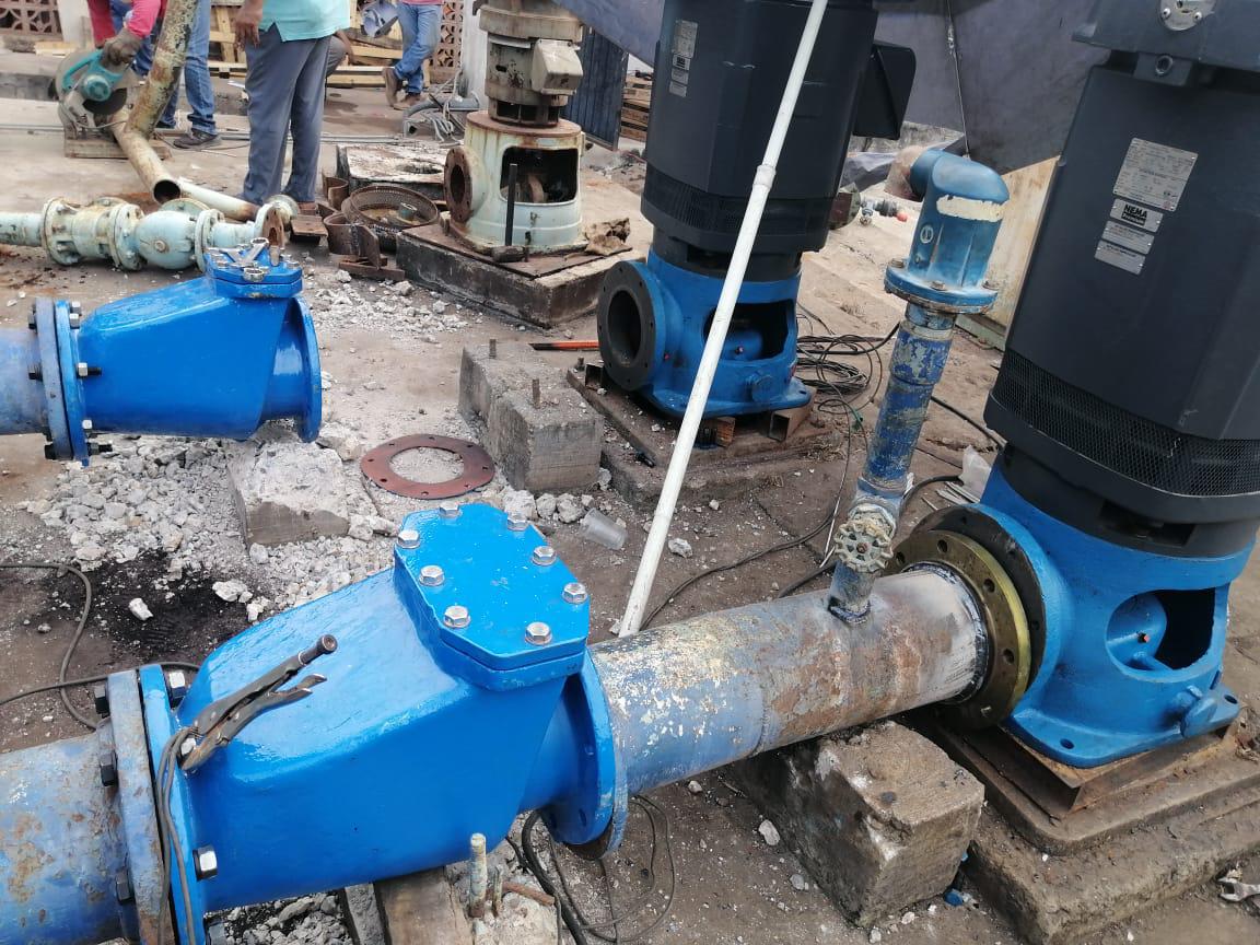 $!Colocados los equipos, esperan en Escuinapa tener suministro de agua potable este viernes