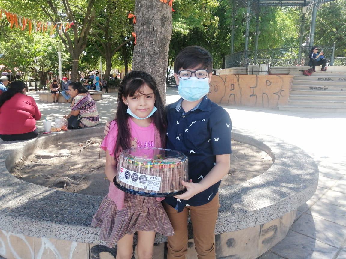 $!En Culiacán, niños y niñas festejan su día en pandemia