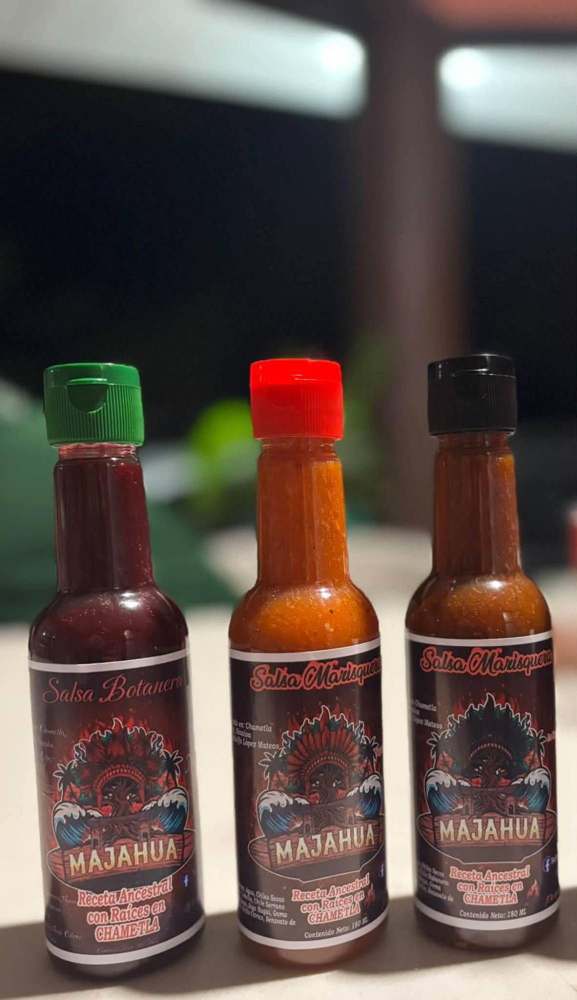 $!¡Sabor a mariscos y tradición! La historia de la familia de Chametla que triunfa con la salsa Majahua