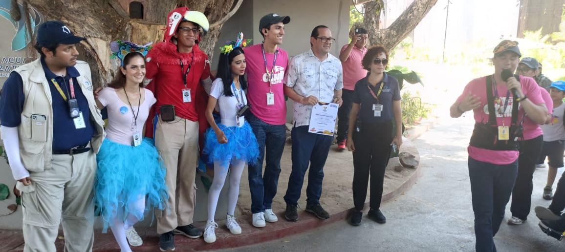 $!Niños del CRIT Sinaloa visitan el Gran Acuario Mazatlán
