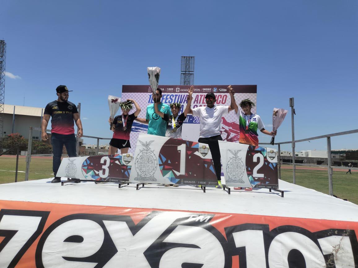 $!Destacan atletas mazatlecos en el Encuentro de Pista y Campo en Culiacán