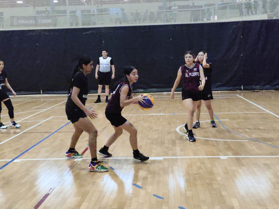 $!Dobletea la selección de Mazatlán en baloncesto 3x3 femenil