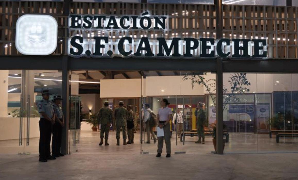 $!Inaugura AMLO primera etapa del Tren Maya, de Campeche a Cancún