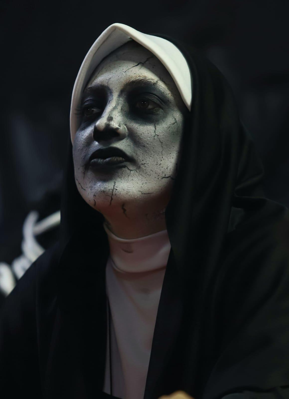 $!Alina Zataráin obtuvo el segundo lugar con el personaje de La Monja.