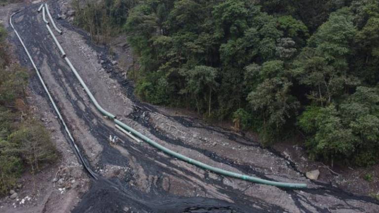 Derrame de petróleo en Ecuador.