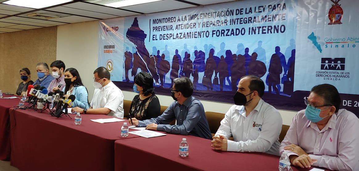 $!Lanzan micrositio para monitoreo del desplazamiento forzado en Sinaloa