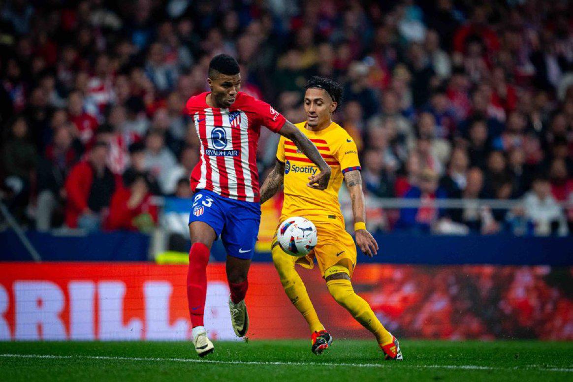$!Robert Lewandowski conduce al Barça a un gran triunfo en el Metropolitano