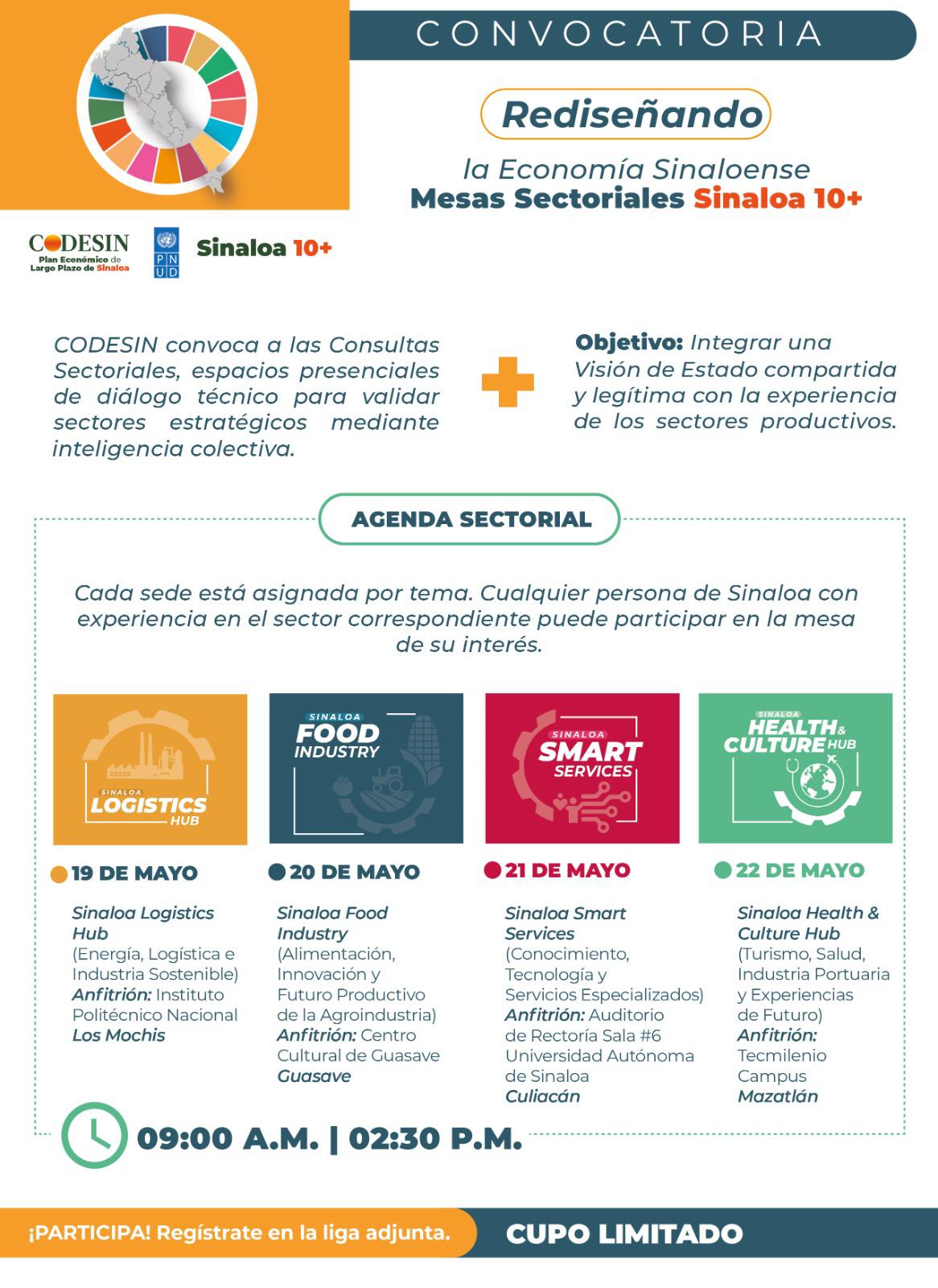 $!Buscan colocar a Sinaloa entre las 10 potencias económicas de México para el 2050