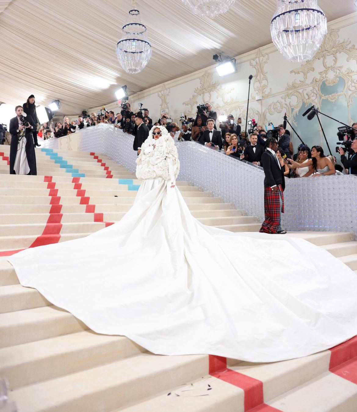 $!Rihanna en la Met Gala.
