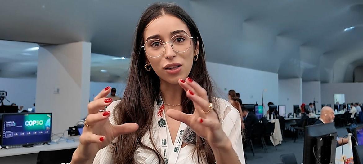 $!La abogada portuguesa Mariana Gomes es una emprendedora social y activista climática.