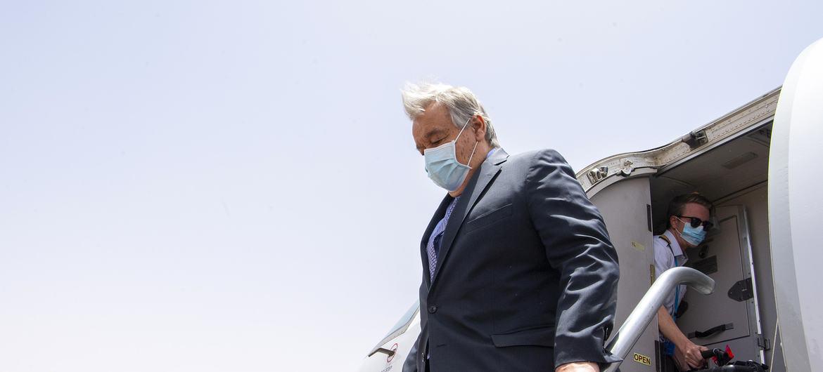 $!Se necesitan más recursos contra el terrorismo en el Sahel, dice Guterres en Níger