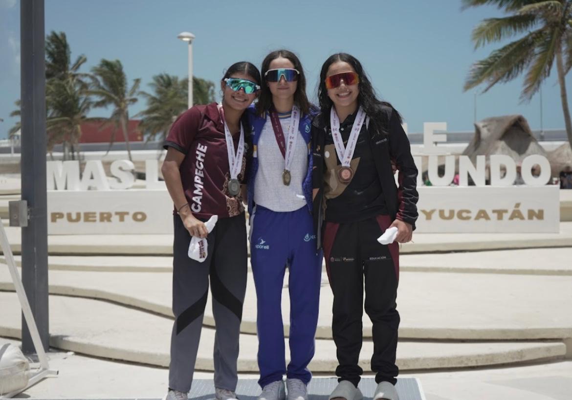 $!Sofía Ramos, la triatleta que se siente escuinapense y sueña con unos Juegos Olímpicos