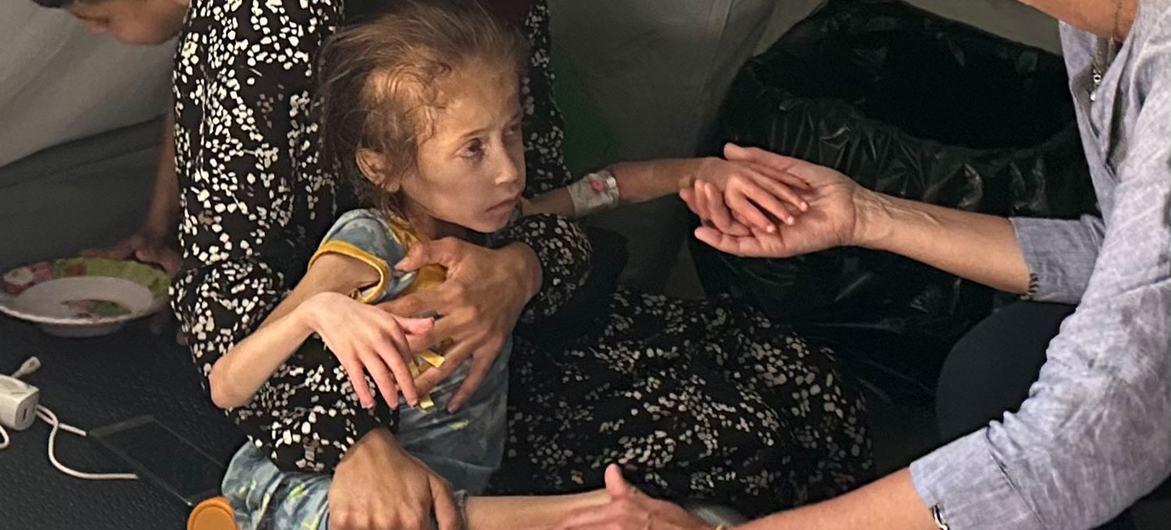 $!La hambruna asola a la población de Gaza mientras Israel continúa impidiendo la entrada a gran escala de ayuda humanitaria (foto de agosto de 2025).