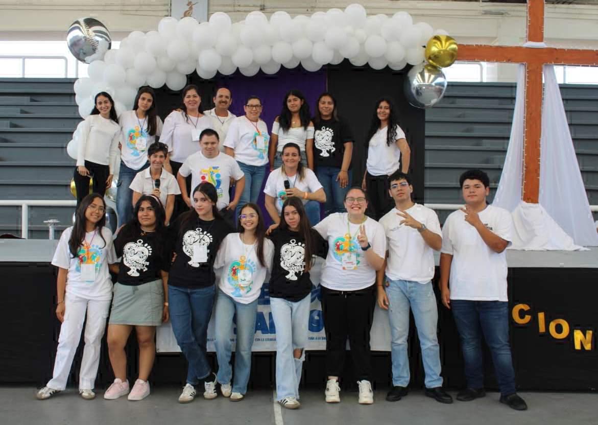 $!Entre dinámicas y actividades religiosas, los jóvenes fortalecieron lazos de amistad.