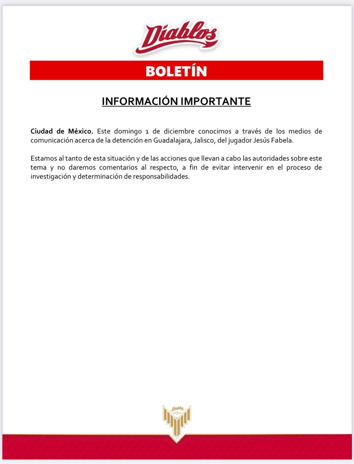 $!Detienen a Jesús Fabela, beisbolista de Diablos Rojos y Tomateros, por acusación de violación