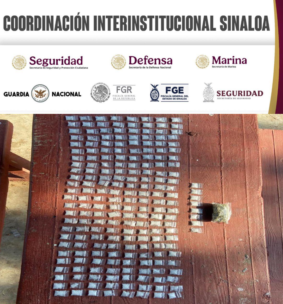 $!Detienen a un civil en posesión de droga en la colonia Centro de Culiacán