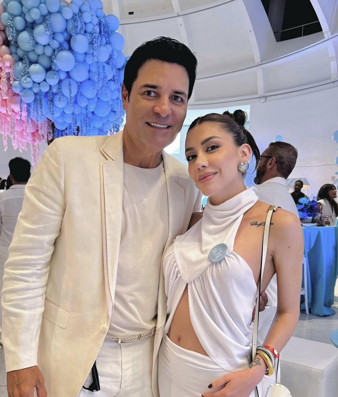 $!Chayanne y Anitta presentes en el evento.