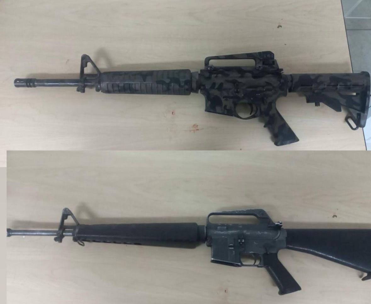 $!Detienen a cinco civiles tras agresión en La Palma; aseguran armamento, equipo táctico y vehículo blindado