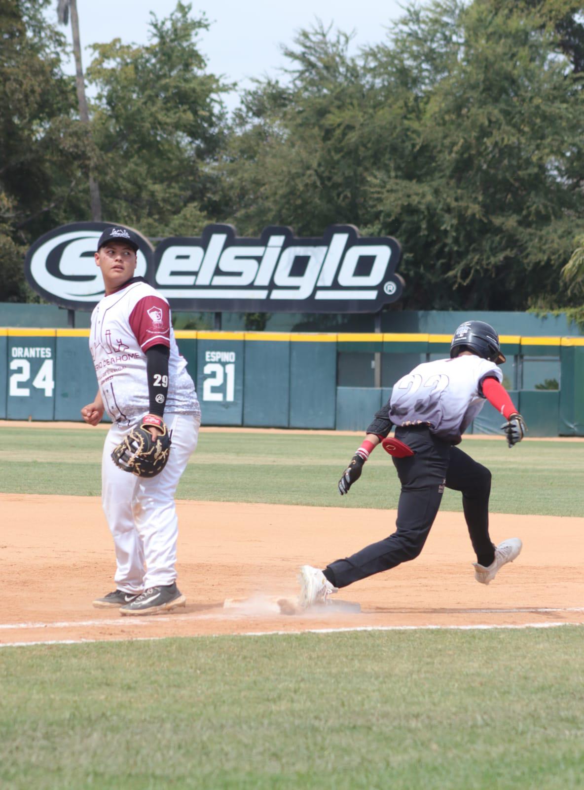 $!Dobletea Mazatlán, en el arranque del beisbol del estatal de los Juegos Conade