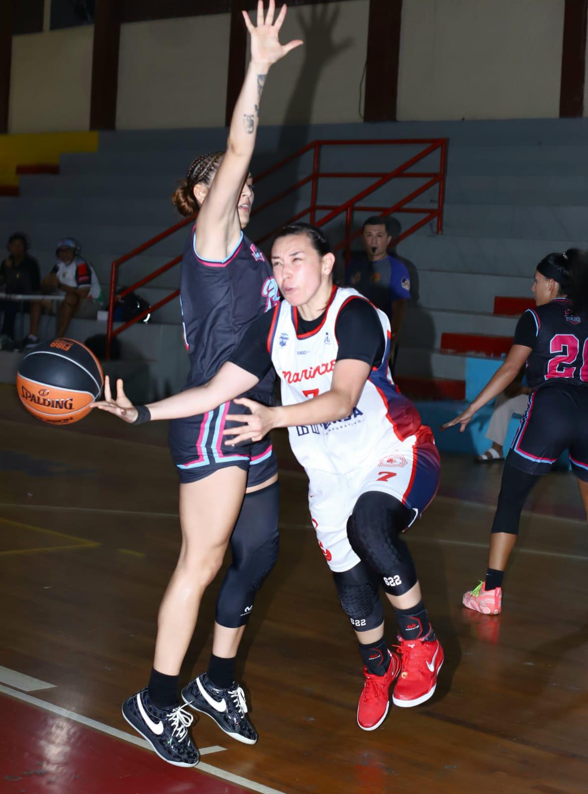 $!Marinas Basketball barre a Monjas de Guasave y liga su sexto triunfo en Cibapac