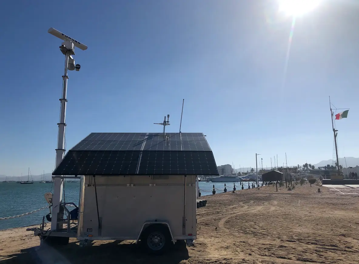 $!Sistema de Monitor Marino Móvil (M3) en la Región Naval de La Paz, Baja California Sur.