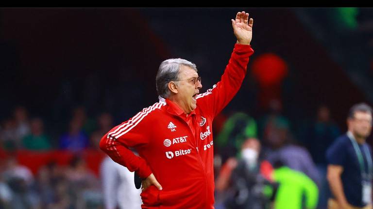 Gerardo Martino durante el partido del octagonal final de la Concacaf rumbo a Qatar 2022, entre la Selección Nacional de México y El Salvador.