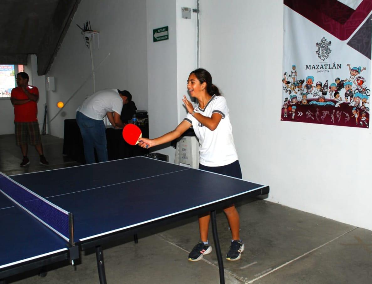 $!Destaca Federal 1 en tenis de mesa de Olimpiada Deportiva