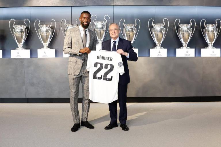 Antonio Rüdiger supera el reconocimiento médico con el Real Madrid