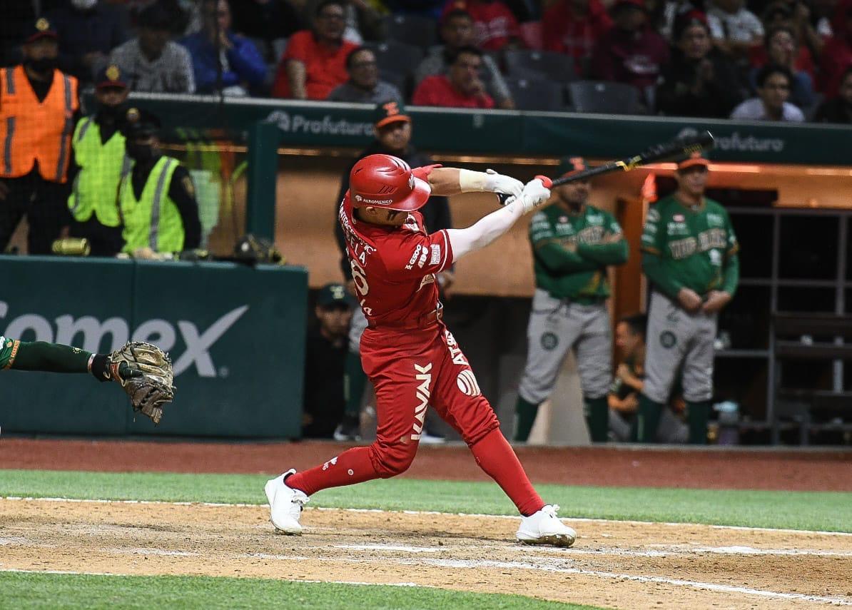 Jesús Fabela decide el triunfo para Diablos Rojos ante Leones