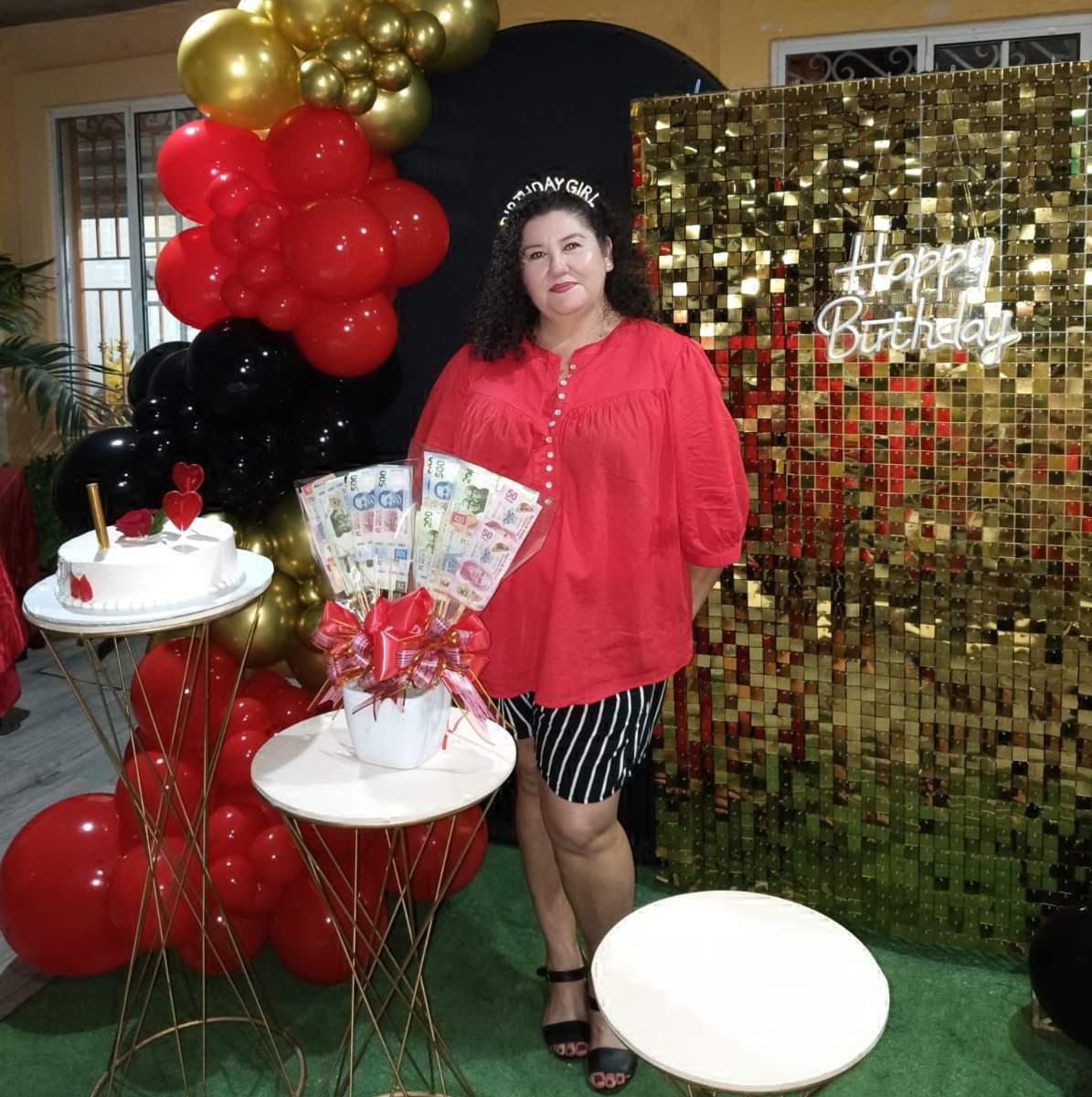 $!Lilián Pardo festeja una vuelta más al sol.