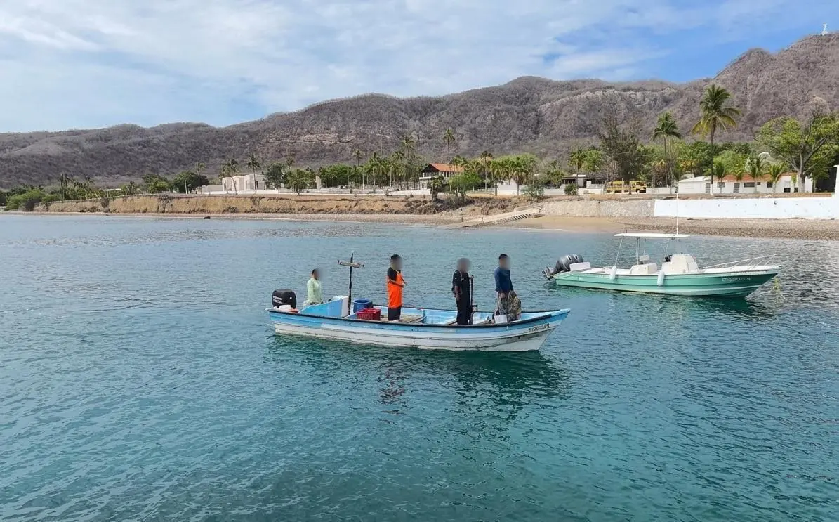 $!Retienen 50 kilos de producto pesquero por pesca ilegal en Islas Marías