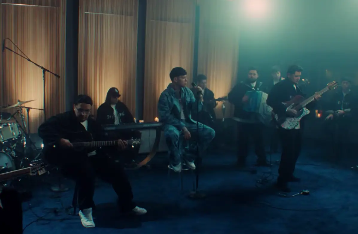 $!Logra Junior H ser el primer latino en presentarse en el ‘Spotify Live Room’