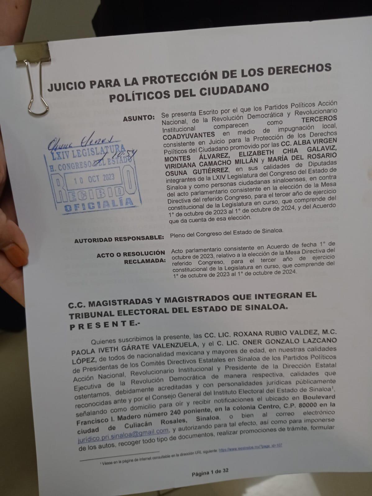 $!Frente Amplio respalda juicio del PAS para remover a Ricardo Madrid de la Mesa Directiva del Congreso