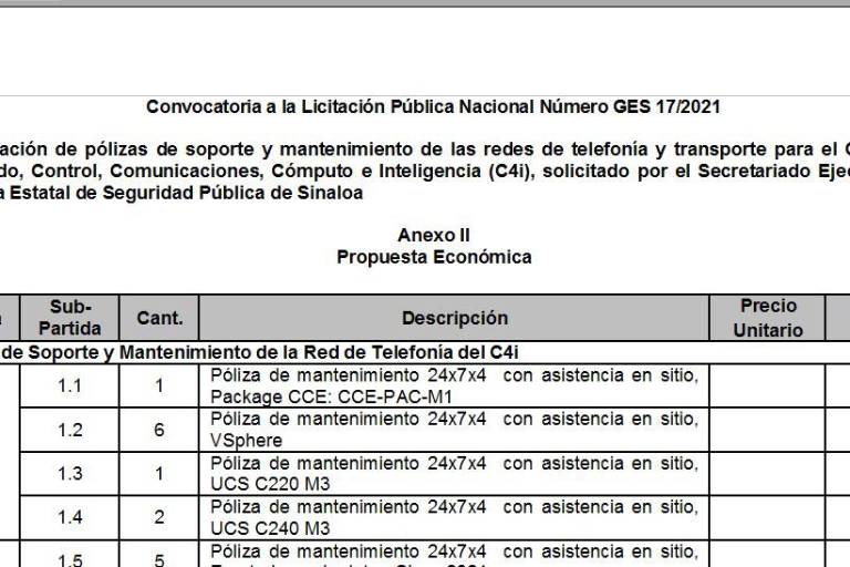 Darán manita de gato a telefonía y transporte del C4i; saldrá como en medio millón de pesos