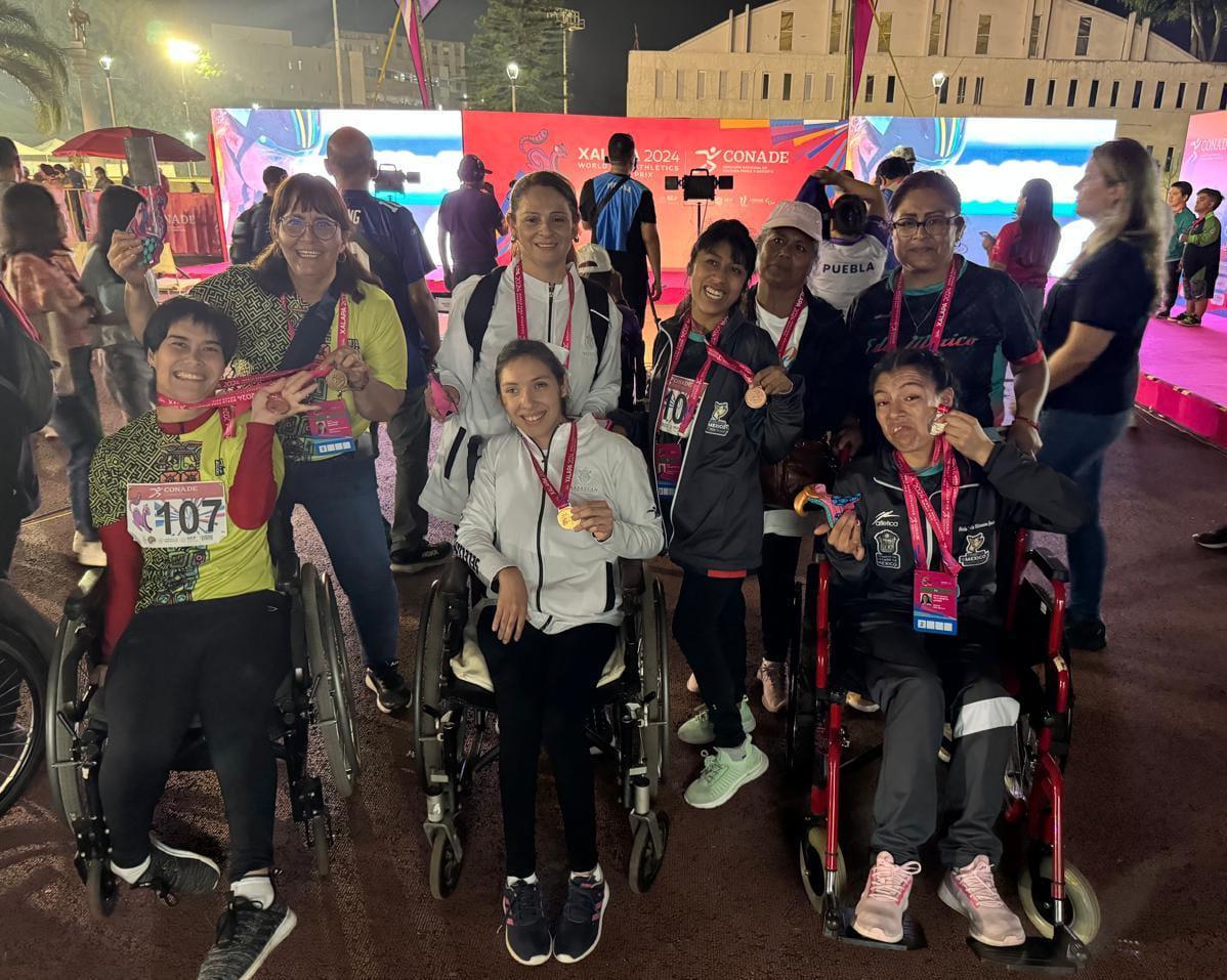 $!Regresan paratletas de Mazatlán con resultados positivos del Gran Prix de Xalapa