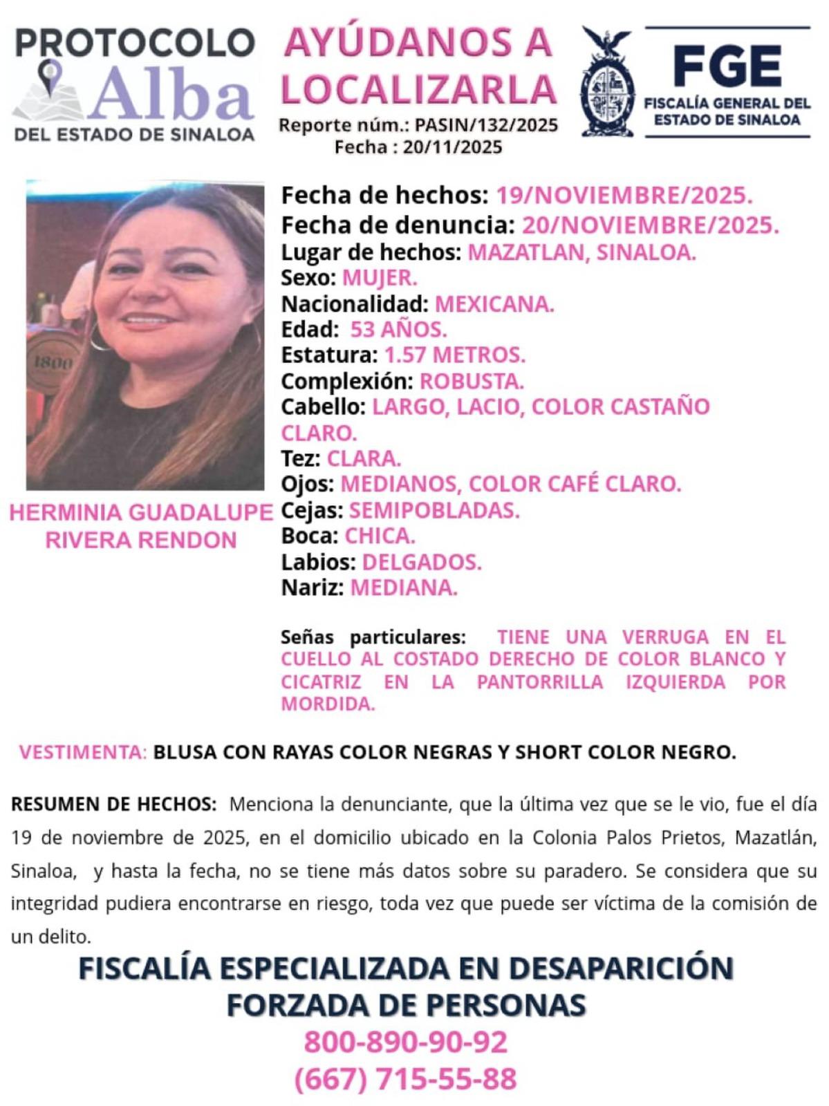 $!Busca a Herminia Guadalupe y a Teresa de Jesús, desaparecidas en Mazatlán