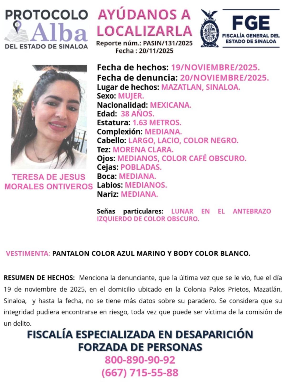 $!Busca a Herminia Guadalupe y a Teresa de Jesús, desaparecidas en Mazatlán