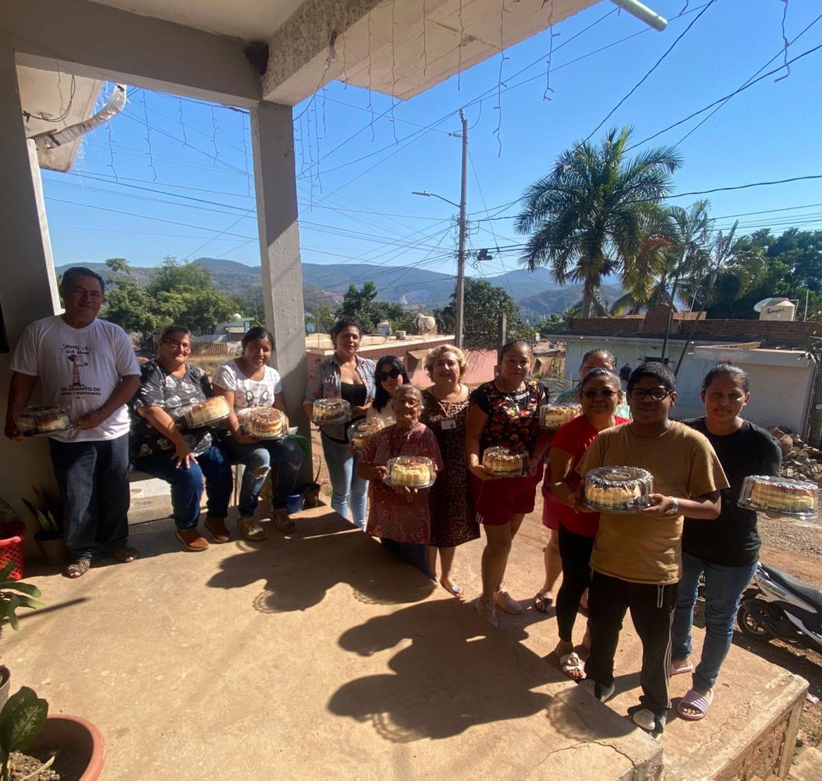 $!Lleva Nadia un bocado de felicidad en plena Navidad