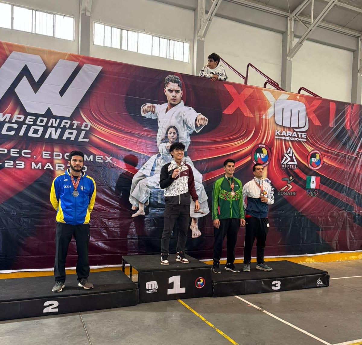 $!Cinco oros para Mazatlán, en el 32 Campeonato Nacional de Karate