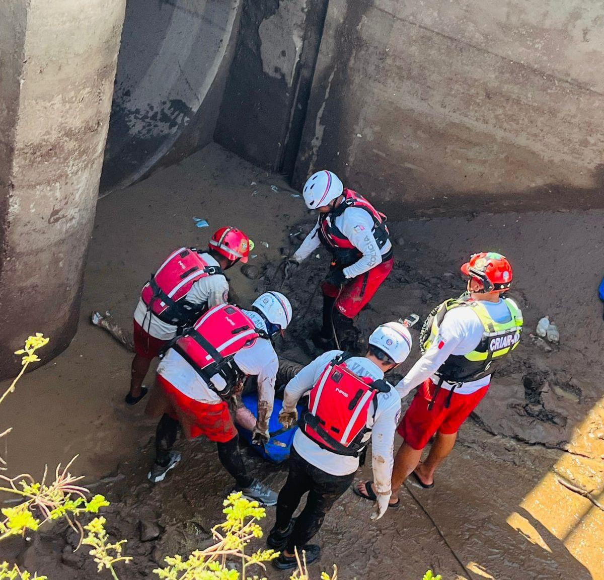 $!Localizan cuerpo de hombre de 65 años desaparecido en canal de riego de El Bajío, Mazatlán