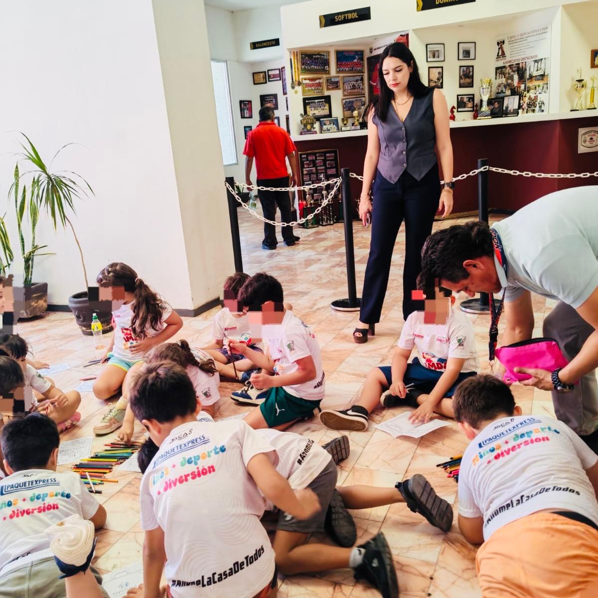 $!Sipinna lleva valores ciudadanos a mil menores en el campamento del IMDA