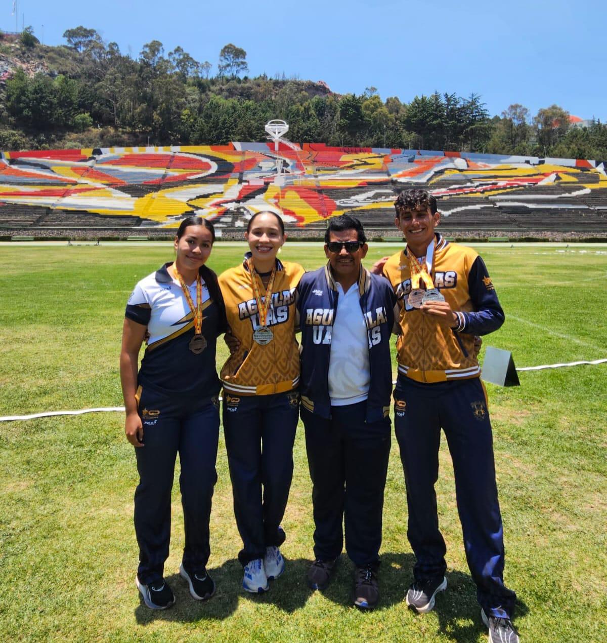 $!Atletismo mazatleco se hace presente en el Torneo Nacional de ANUIES