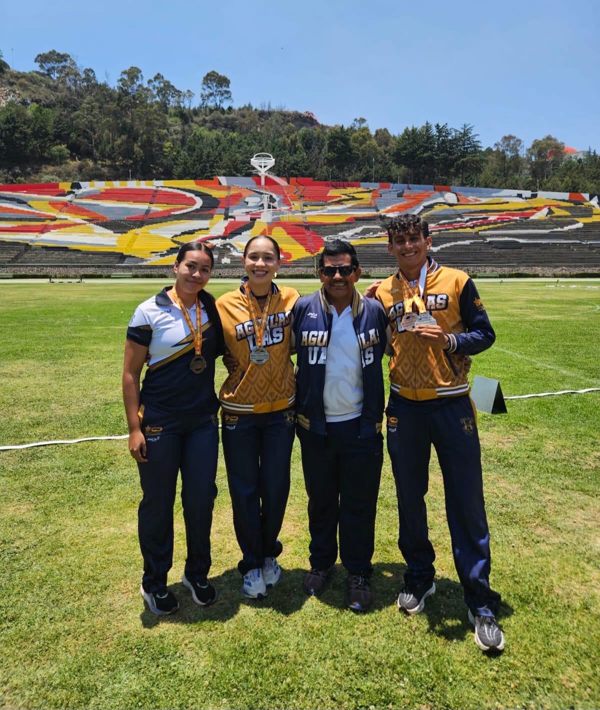 $!Atletismo mazatleco se hace presente en el Torneo Nacional de ANUIES