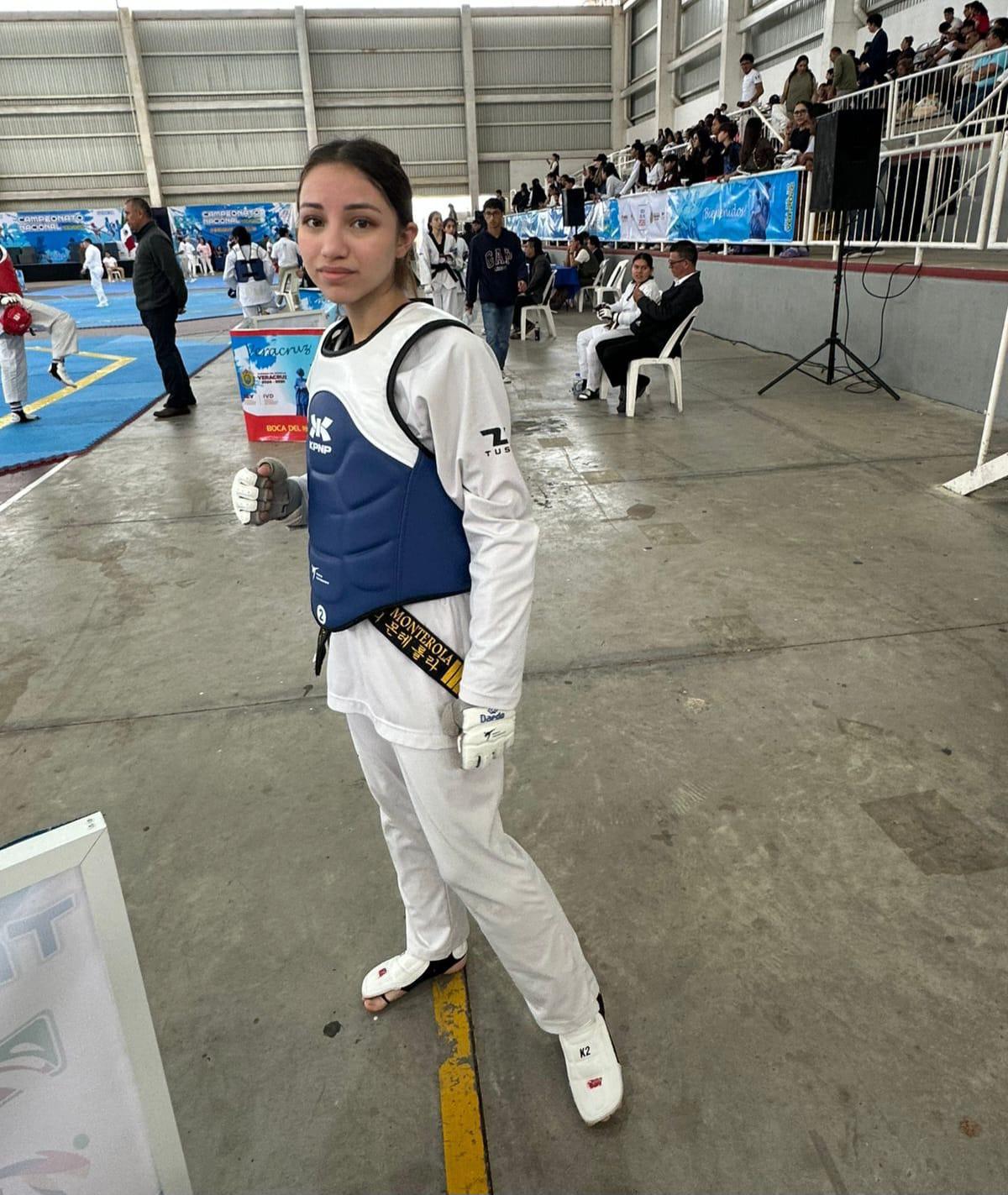 $!Bronce y orgullo: taekwondoínes de Mazatlán destacan en Preselectivo en Veracruz