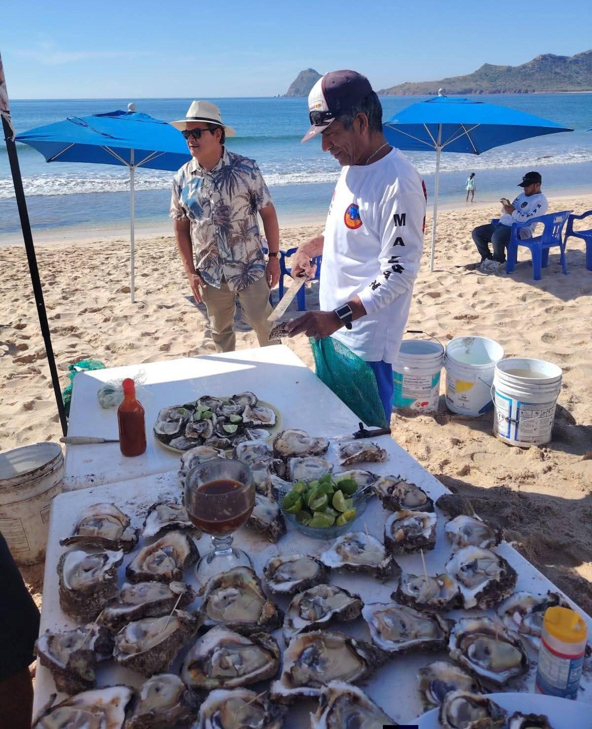 $!Destacan pescadores una buena producción en la extracción de ostión en Mazatlán