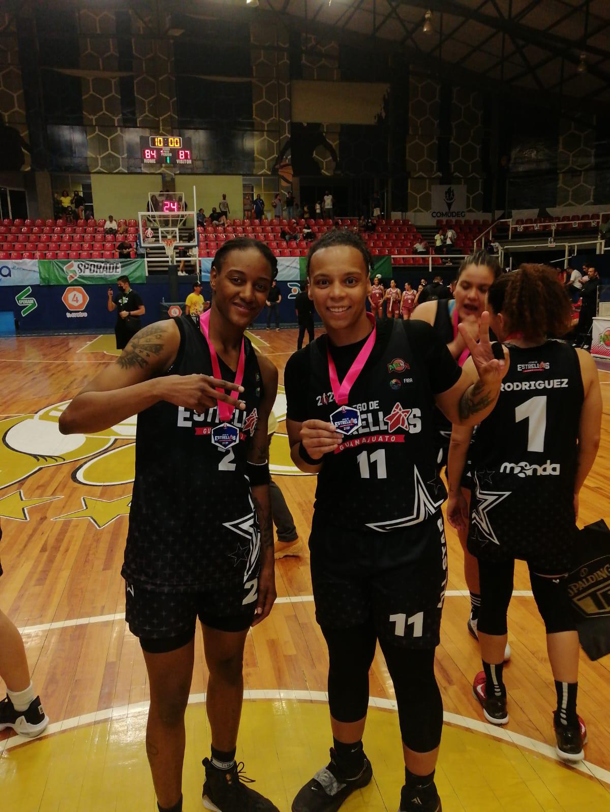 $!Jessica Fairweather, refuerzo de Las Plebes, luce en Juego de Estrellas de Liga Mexicana de Baloncesto Profesional Femenil